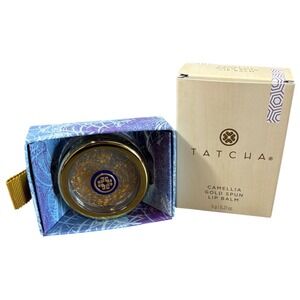 NEW Tatcha Camellia Gold Spun Lip Balm 6g/0.21 oz